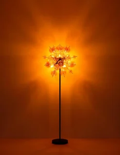 Globo Stehlampen-Stehlampe Udo Amber