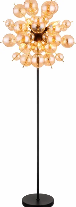 Globo Stehlampen-Stehlampe Udo Amber