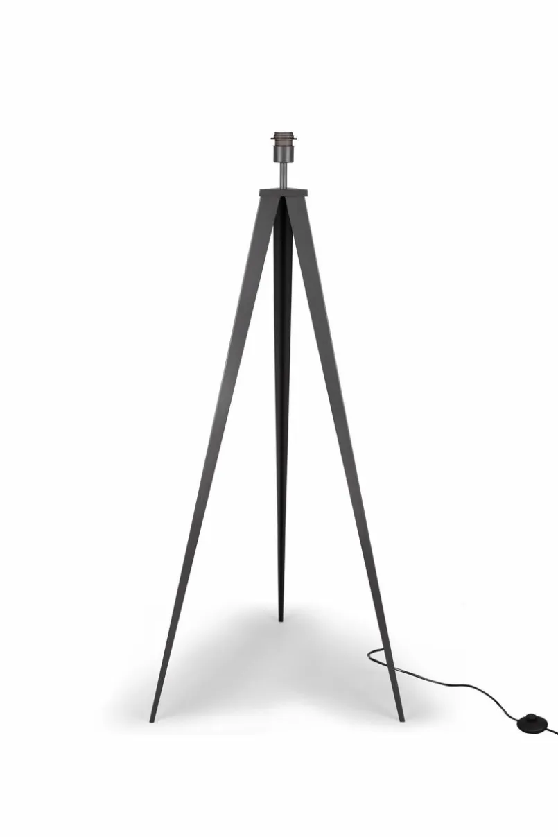 Stehlampen|Reality Leuchten Stehlampenfuß Ron Grau