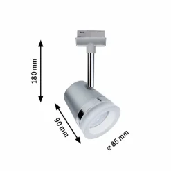 Paulmann Schienensysteme-Strahler URail Cone Chrom Matt