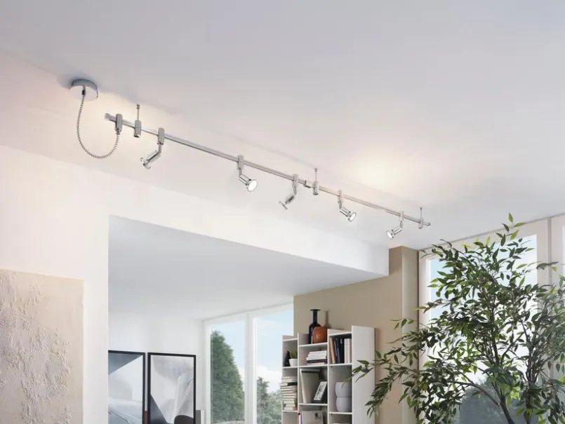 EGLO Spots & Strahle-Strahler Vilanova Silber