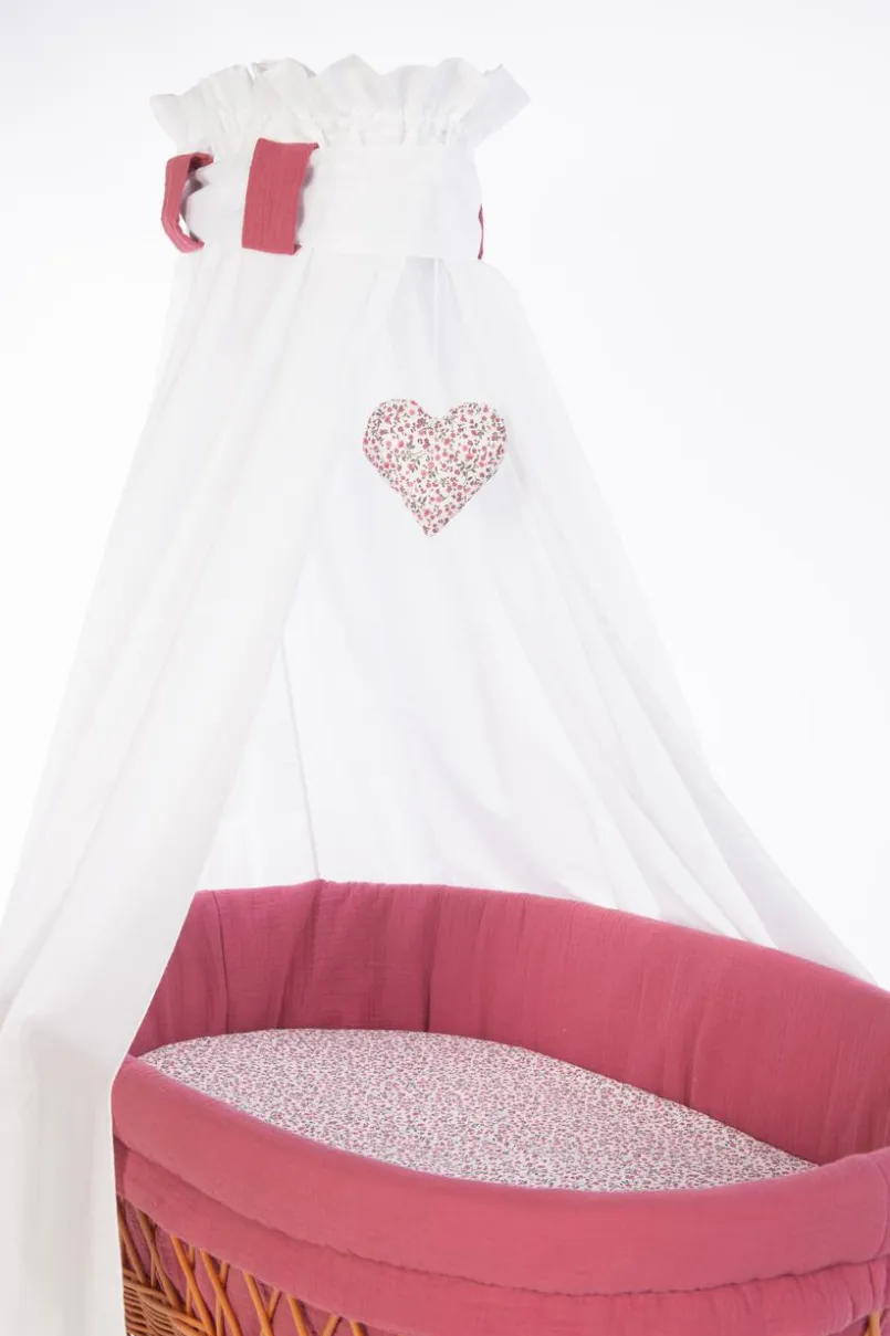 Mionido Stubenwagen & Babywiegen|Stubenwagen & Babywiegen-Stubenwagen Lounge 85 x 45 cm Rosa