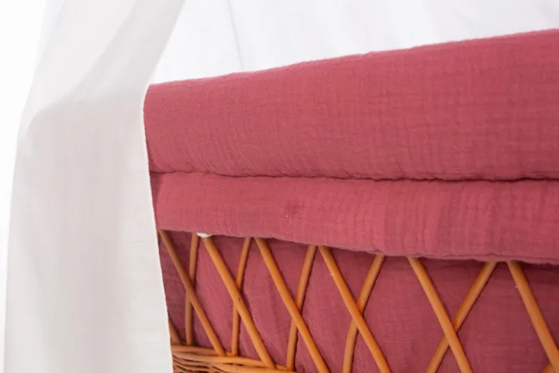 Mionido Stubenwagen & Babywiegen|Stubenwagen & Babywiegen-Stubenwagen Lounge 85 x 45 cm Rosa