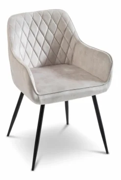 BOOOM Stühle-Stuhl Akron Grau / Beige
