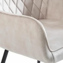 BOOOM Stühle-Stuhl Akron Grau / Beige
