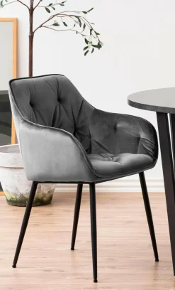 Stühle|Actona Stuhl Brooke Dunkelgrau