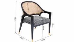 KARE DESIGN Stühle-Stuhl Horizon 85259 Schwarz