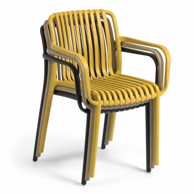 Balkonstühle|Gartenstühle|Kave Home Stuhl Isabelini Schwarz