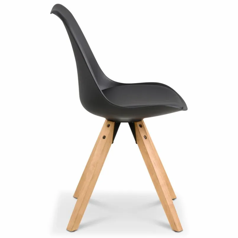 Stühle|BOOOM Stuhl Lilly Schwarz
