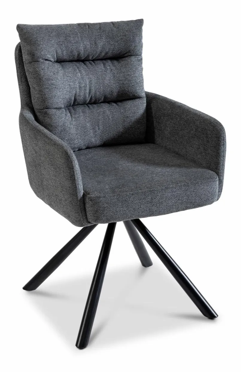 Stühle|BOOOM Stuhl Lincoln Grau