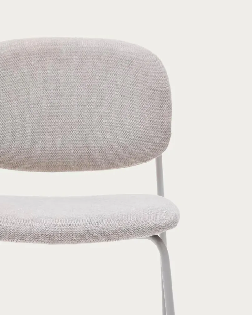 Kave Home Stühle-Stuhl Meli Beige