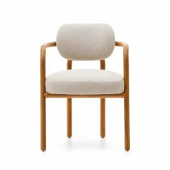 Kave Home Stühle-Stuhl Melqui Beige