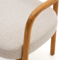 Kave Home Stühle-Stuhl Melqui Beige