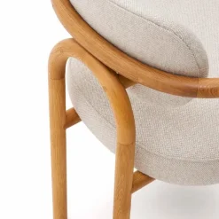 Kave Home Stühle-Stuhl Melqui Beige