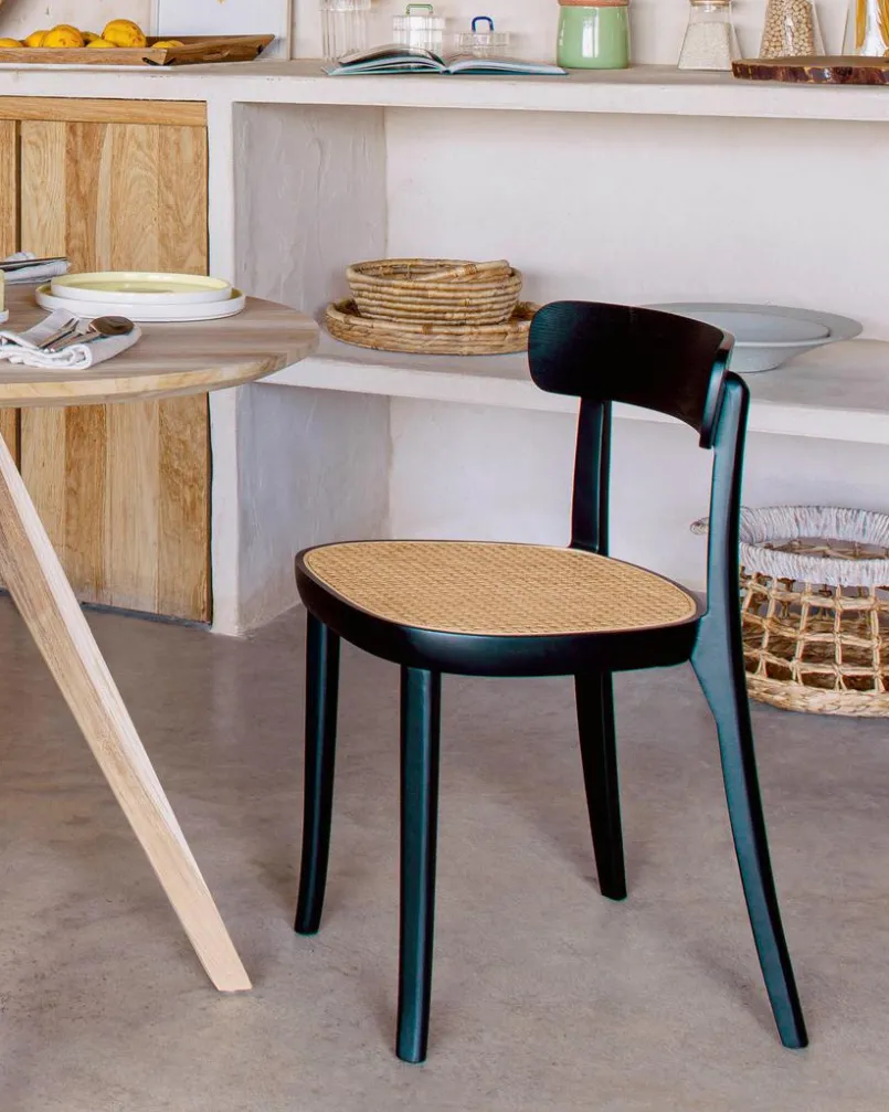 Stühle|Kave Home Stuhl Romane Schwarz