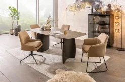 Mobitec Stühle-Stuhl Saga Taupe