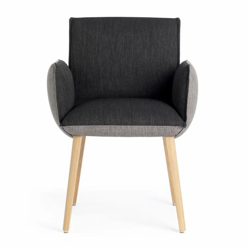 Mobitec Stühle-Stuhl Soft Anthrazit / Grau