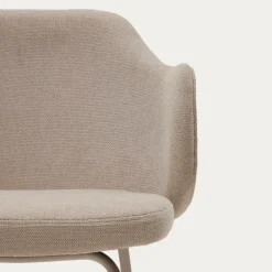 Kave Home Stühle-Stuhl Suanna Beige