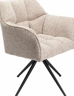Stühle|KARE DESIGN Stuhl Thinktank 87070 Grau / Beige