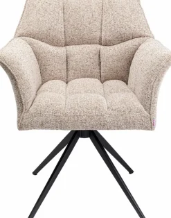 Stühle|KARE DESIGN Stuhl Thinktank 87070 Grau / Beige