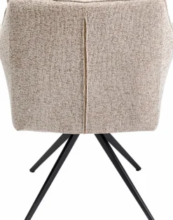 Stühle|KARE DESIGN Stuhl Thinktank 87070 Grau / Beige