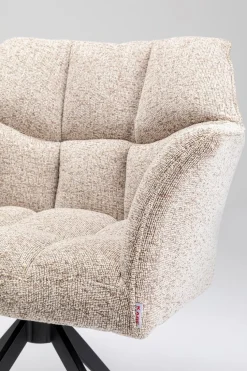 Stühle|KARE DESIGN Stuhl Thinktank 87070 Grau / Beige