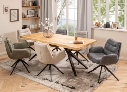 Stühle-Stuhl Valdez Creme