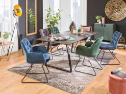 Stühle| Stuhl Varese Blau