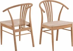 Stühle|DAHEIM Stuhl York Braun