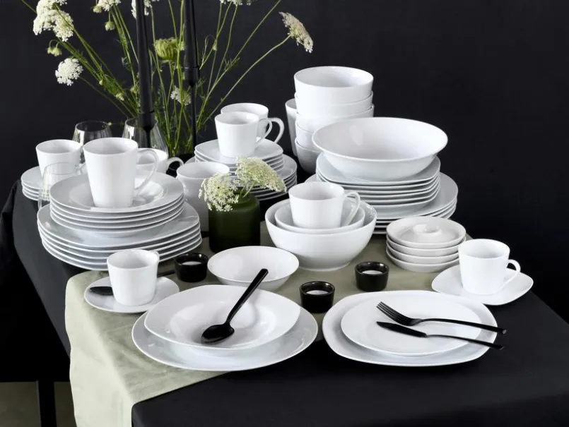 Geschirr|CreaTable Suppenteller Base Ø 22 cm Weiß