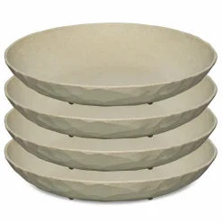 Koziol Geschirr-Suppenteller Club 4tlg. Beige