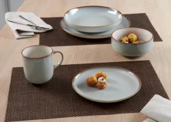 Geschirr|Ritzenhoff & Breker Suppenteller Portofino Ø 23 cm Grau