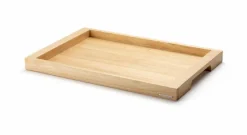 Tablett Gummibaum 54 x 36 cm<Continenta Clearance