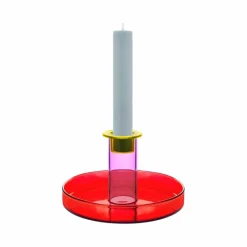 Remember Teelichthalter|Teelichthalter-Teelichthalter Lucy Ø 14 cm Rot
