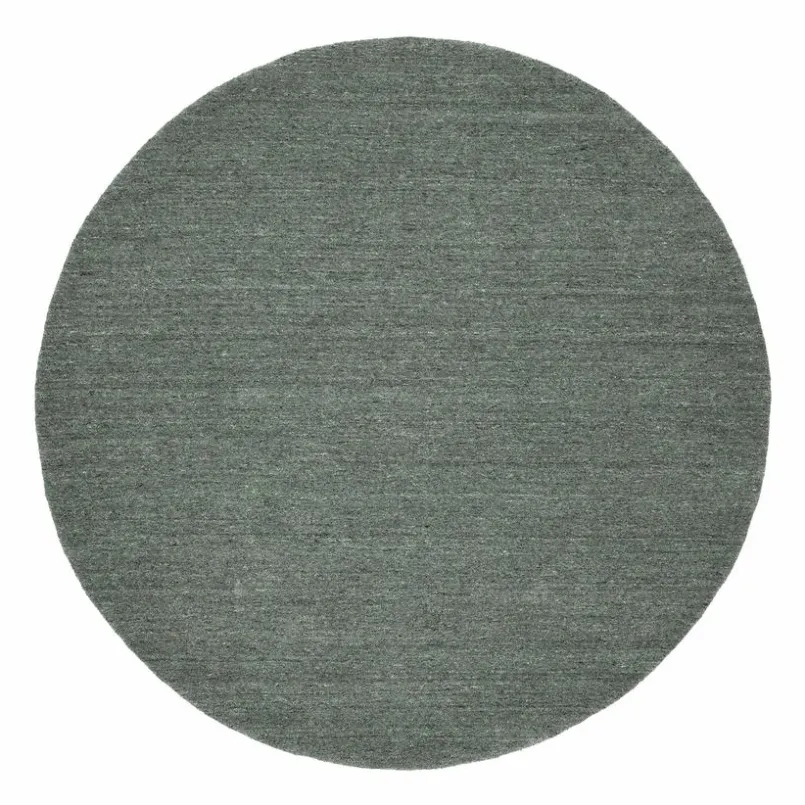 Natur(Look) Teppiche| Teppich Amelia Ø 200 cm Salbei