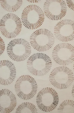 Recycling-Teppiche|Moderne Teppiche|PRO NATURA Teppich Eco Loop 120 x 180 cm Braun / Weiß
