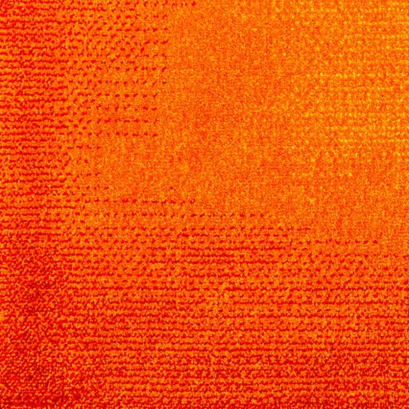Moderne Teppiche-Teppich Uni Art 67 x 130 cm Orange