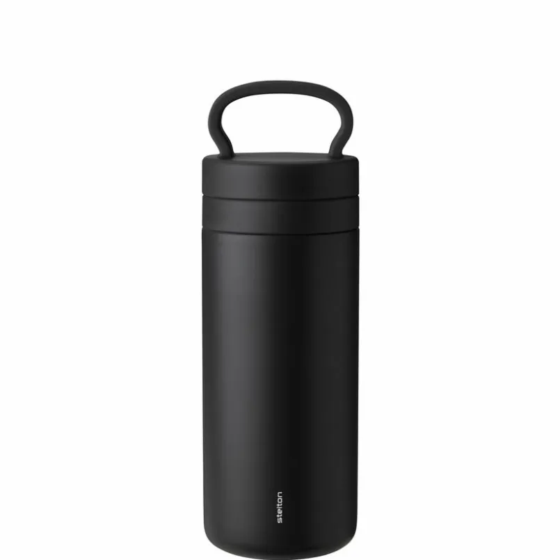 Stelton Dekoschalen|Thermobecher-Thermobecher Tabi 400 ml Schwarz
