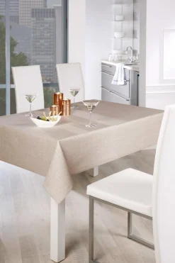 Tischwäsche|Tischwäsche-Tischdecke Oslo Outdoor 110 x 140 cm Sand