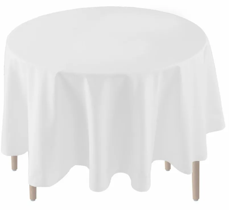 Apelt Tischwäsche|Tischwäsche-Tischdecke Uni 150 cm Weiß