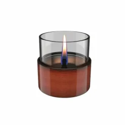 Tenderflame Feuerschalen-Tischfeuer Aster 10 Reactive Glaze Amber