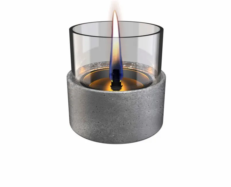 Tenderflame Feuerschalen-Tischfeuer Aster Lava Grau