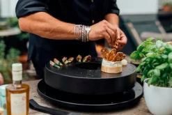 OFYR Holzkohlegrills-Tischgrill Table`O Schwarz
