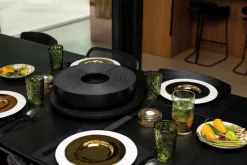 OFYR Holzkohlegrills-Tischgrill Table`O Schwarz