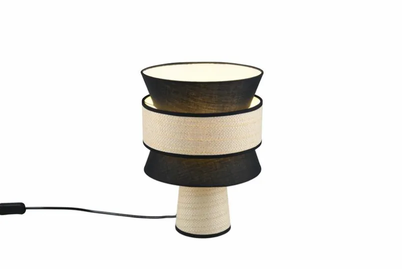 DesignLive Tischlampen-Tischleuchte Harley Schwarz