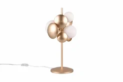 Trio Select Tischlampen-Tischleuchte Bubble Gold