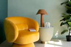 KARE DESIGN Tischlampen-Tischleuchte Cloudy Orange