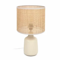 Tischlampen|DAHEIM Tischleuchte Erna Beige