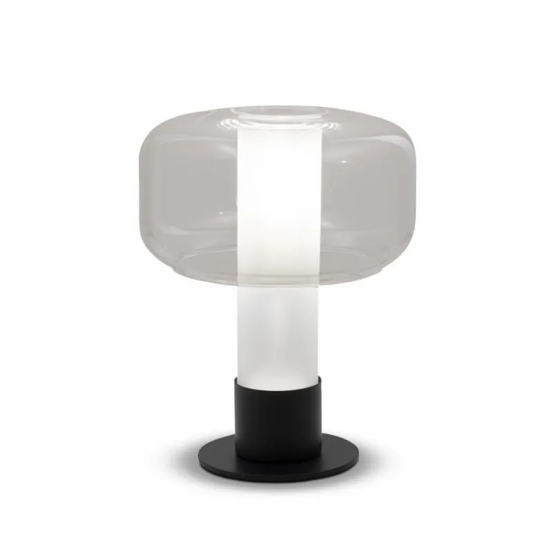 FABAS Tischlampen-Tischleuchte Flick Transparent