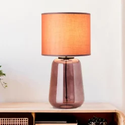 Tischlampen|Brilliant Tischleuchte Hydra Lila